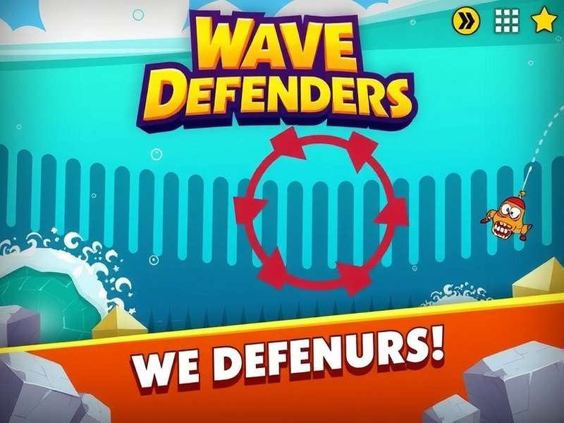 Wave Defenders Gameplay Screenshot